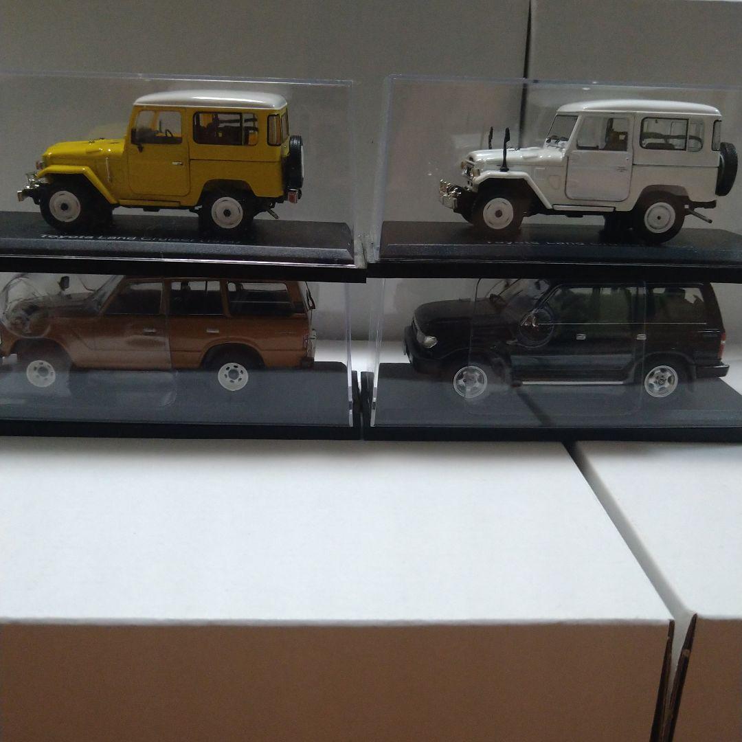 絶版 【歴代 ランドクルーザー】 国産名車コレクション まとめ売り