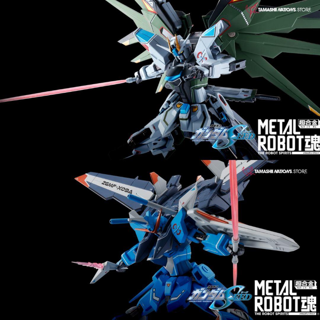 L ROBOT魂 フリーダム ジャスティス リアルタイプカラー セット