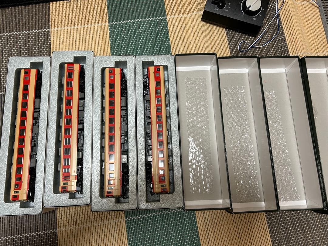 KATO HOキハ58・65・28 ４両　前面行先表示トミックス製装着　裏張り