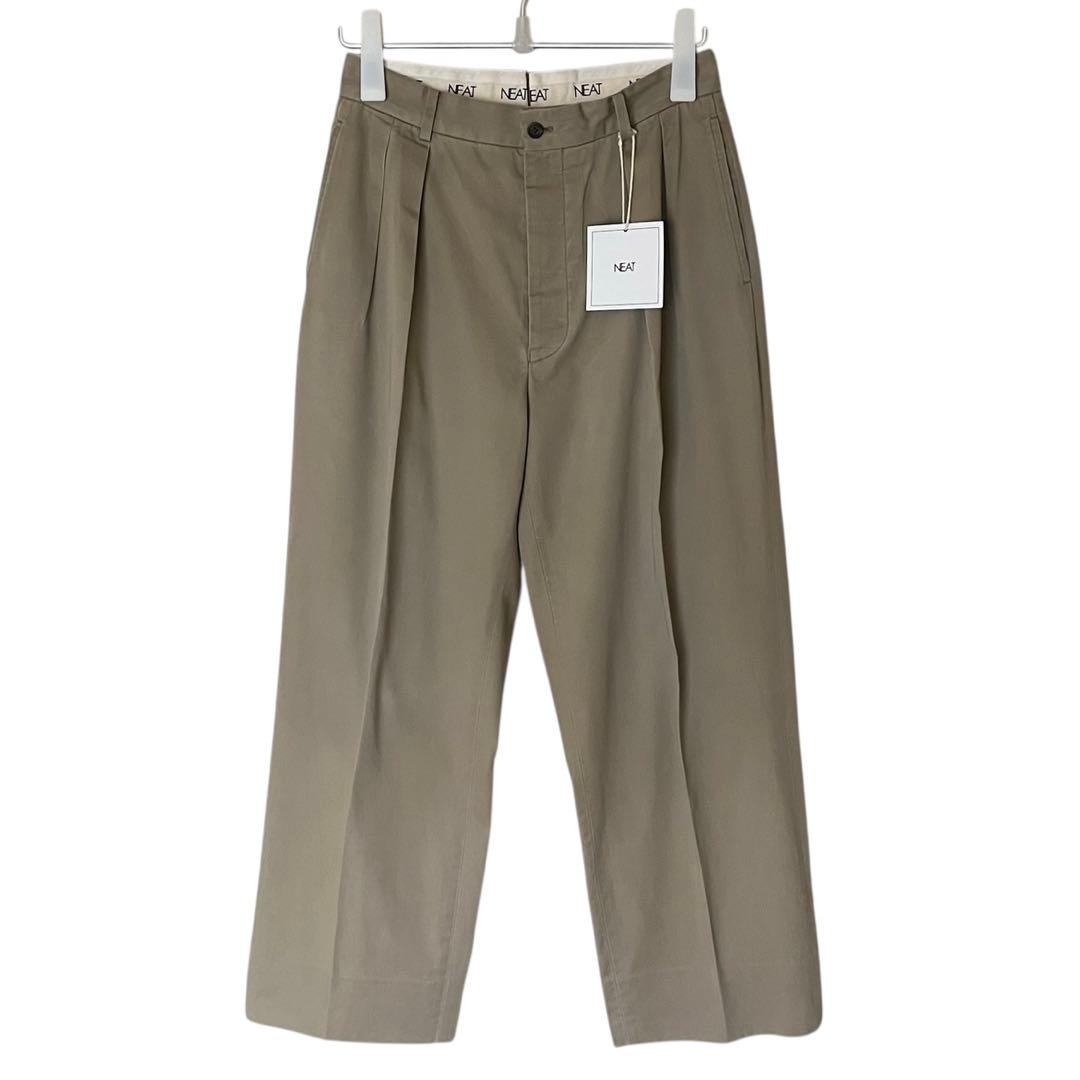 名作 美品 NEAT 42 NEAT Chino チノパンツ BEIGE