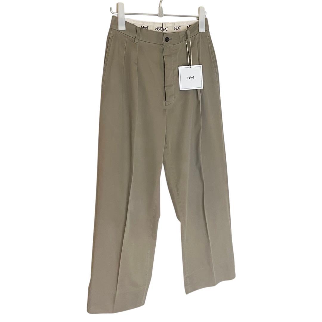 名作 美品 NEAT 42 NEAT Chino チノパンツ BEIGE