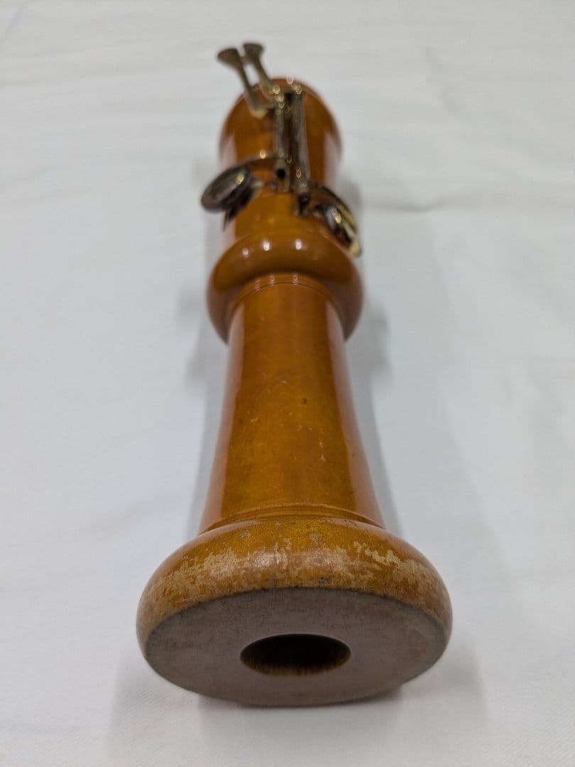 ゼンオン　木製　バスリコーダー　5400B　バロック式