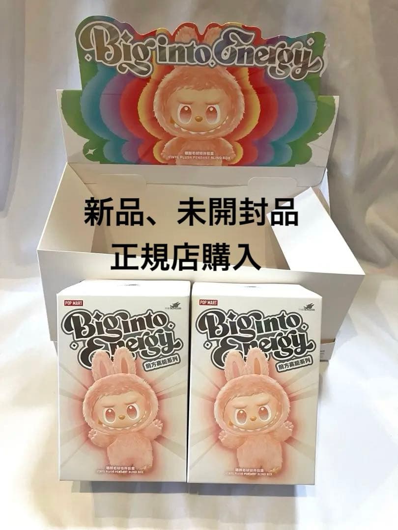 ⭐️正規品LABUBU Biginto .Energy 2ピース　ラブブエナジー