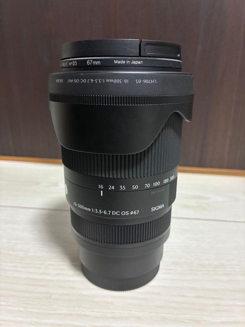 早い者勝ち！SIGMAカメラレンズ16-300mm F3.5-6.7 DC OS