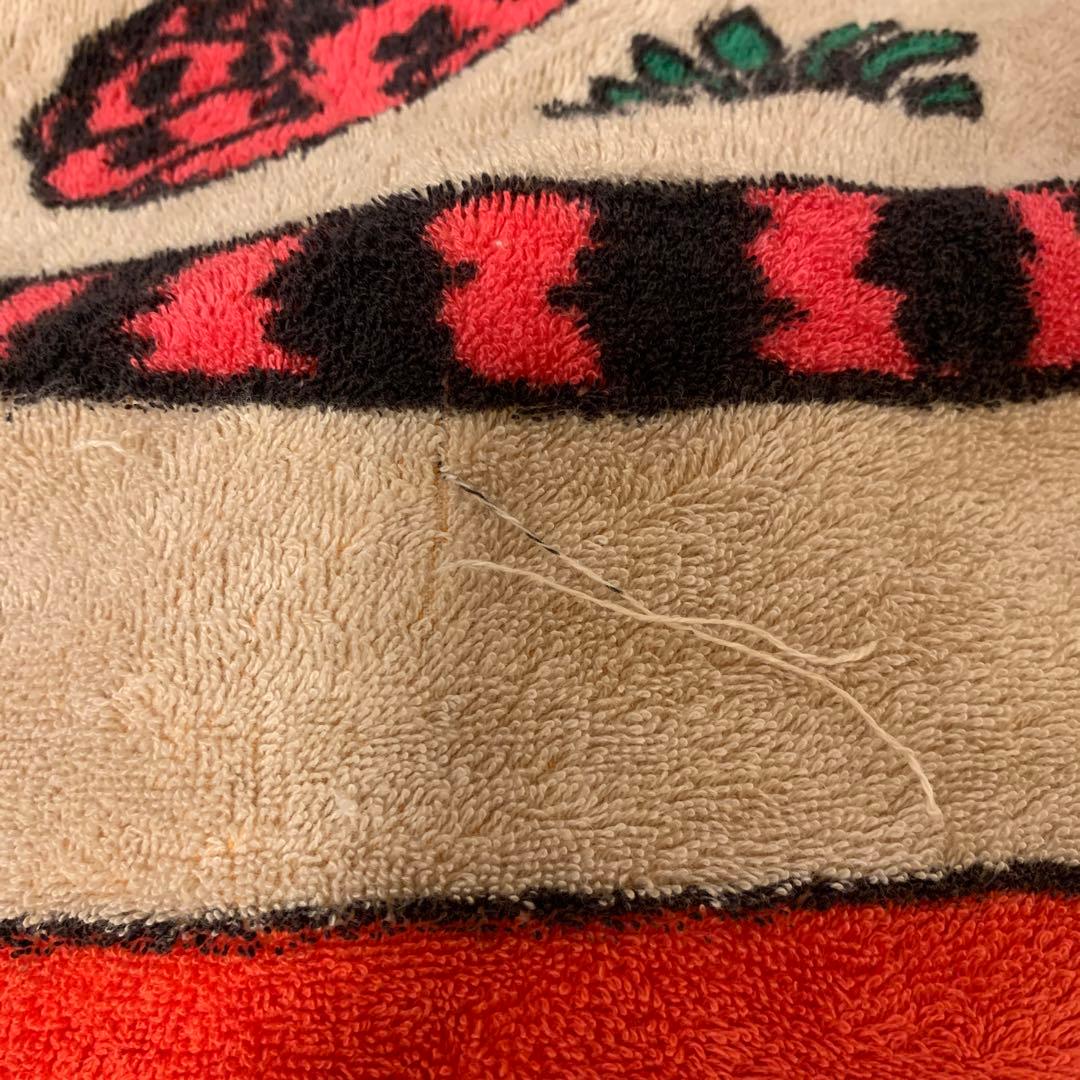 HERMES レオパード柄 バスタオル 90*152