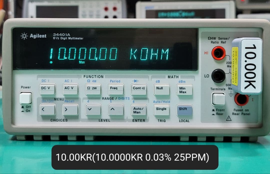 HP/Agilent 34401A 6.5桁 デジタルマルチメーター整備品