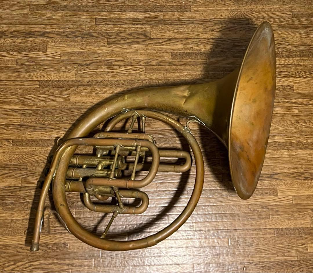 【希少】NIKKAN ホルン ニッカン 管楽器 吹奏楽