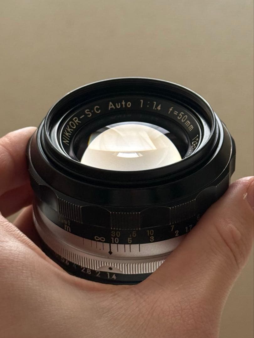 Nikon F フォトミック、NIKKOR-S•C 50mm F1.4
