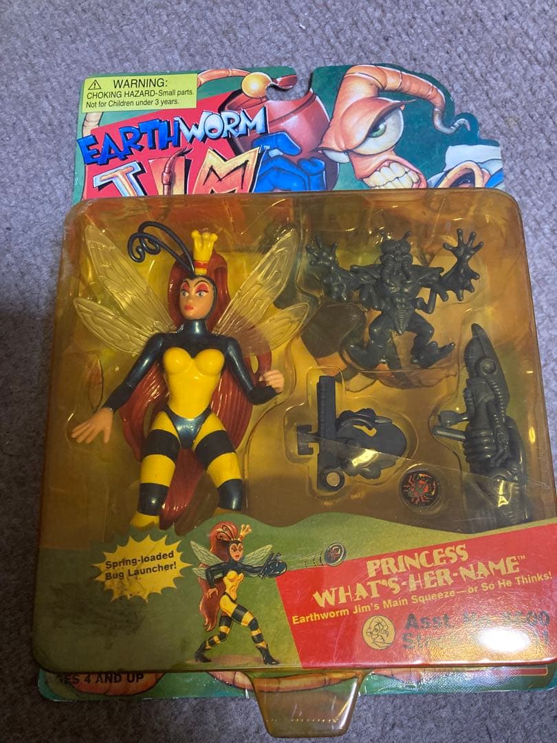 週末セール　アクションフィギュア　EARTH WORM JIM アースワームジム