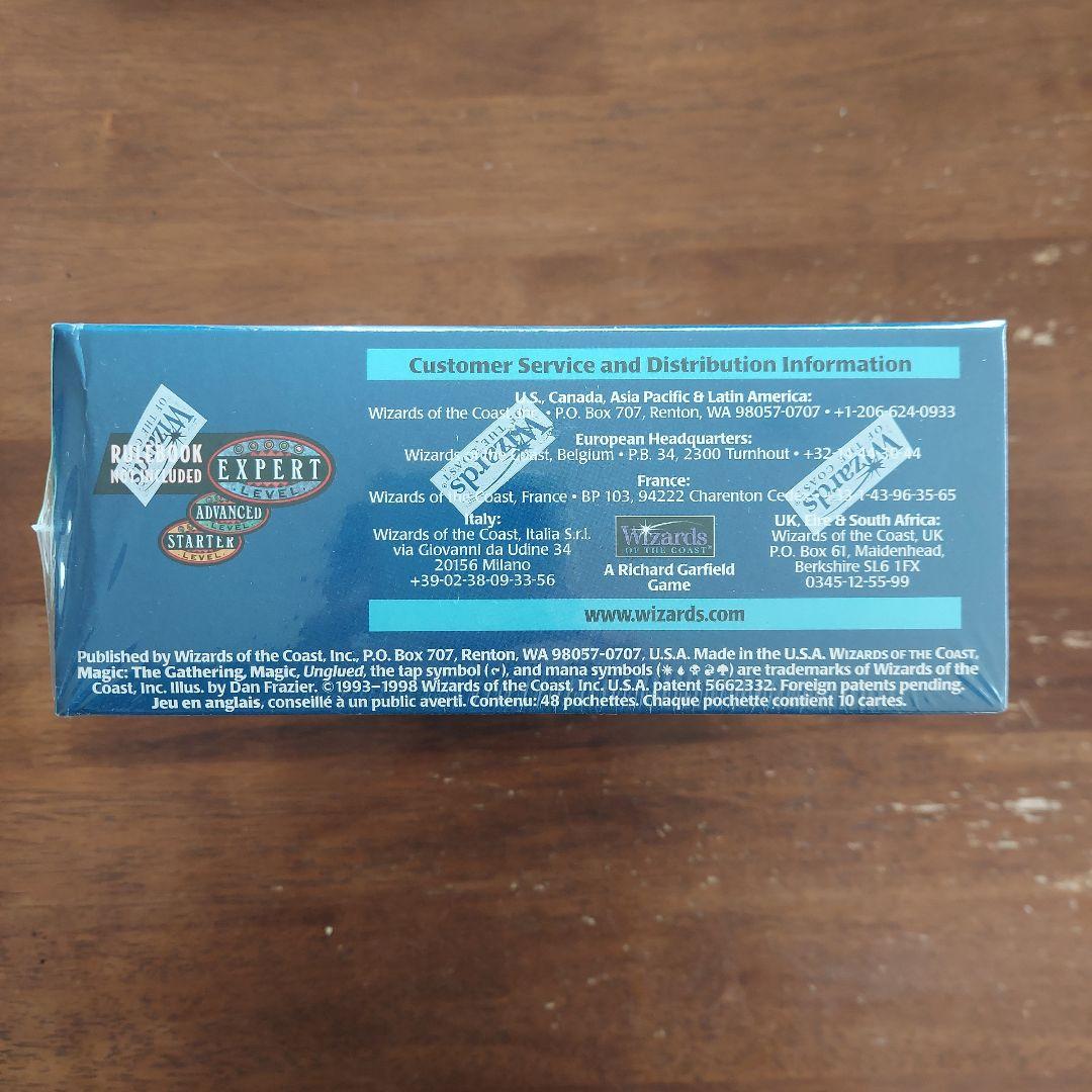 MTG アングルード　英語版　ブースターBOX(48パック)　未開封シュリンク付