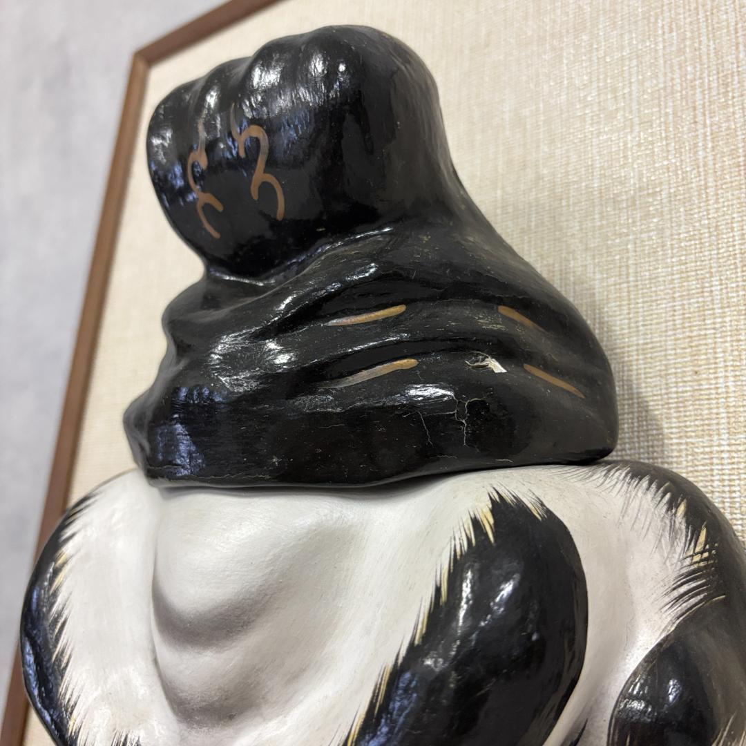 関羽将軍 張り子面 ― 厄除け守護の縁起飾り