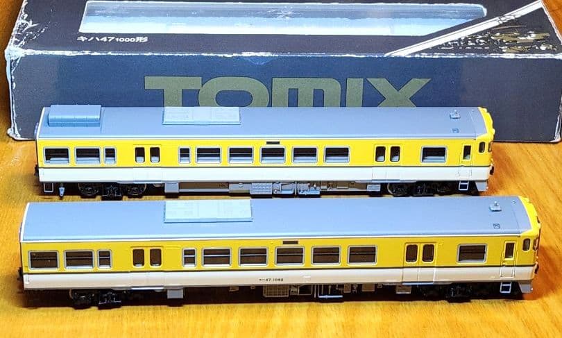 TOMIX キハ47 0形 ディーゼル(更新車・広島色) 2両セット 92182