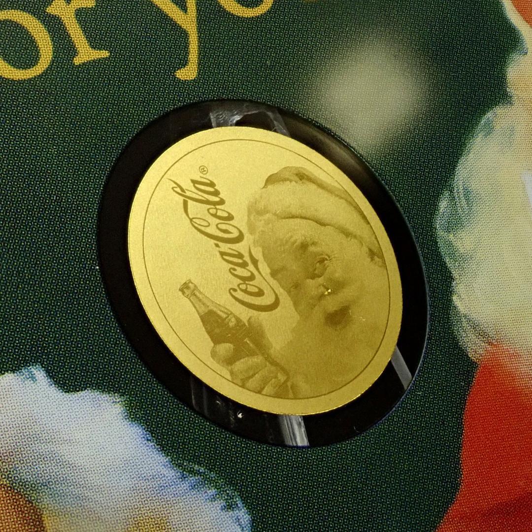 サンタ！幸運の兆し 純金製！コカコーラ 限定！公式COA 1/1000オンス