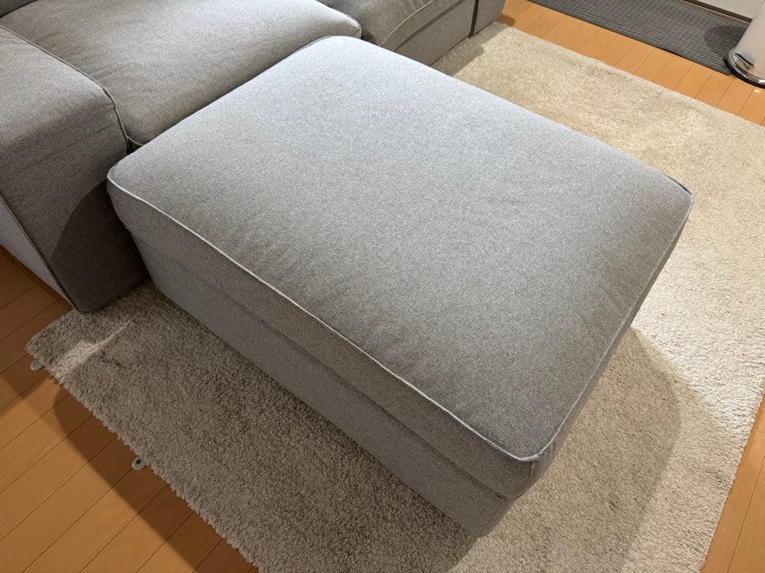 【直接お渡し限定】 IKEA KIVIK シーヴィク オットマン グレー