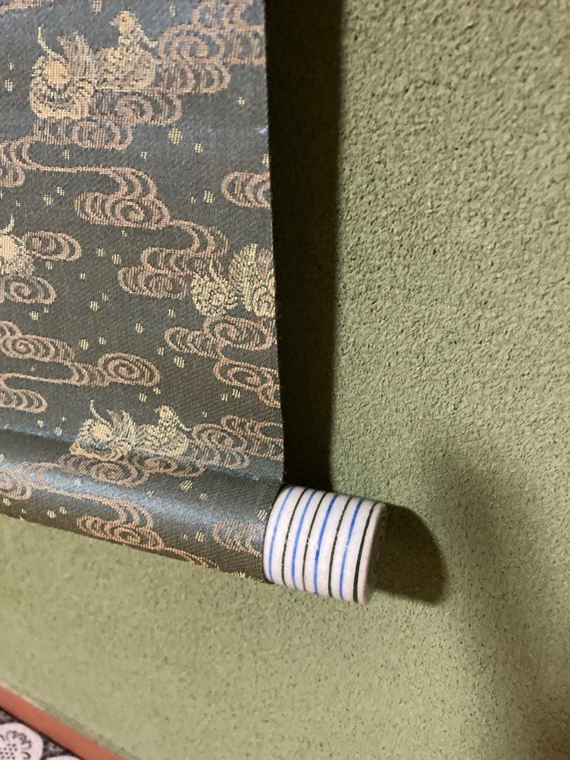 希少　掛軸（歳寒三友さいかんのさんゆう）　祥仙