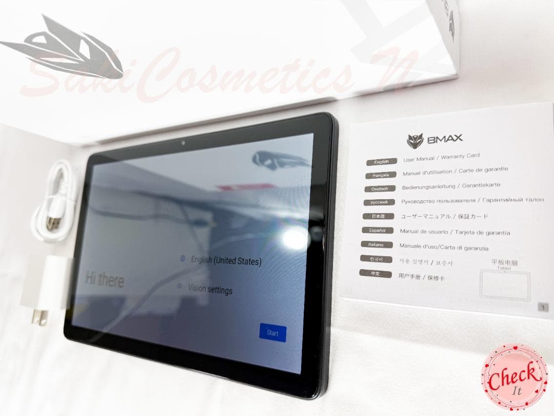 専用ケース付属！✨10インチタブレット✨BMAX♡I10 Plus 液晶画面美品