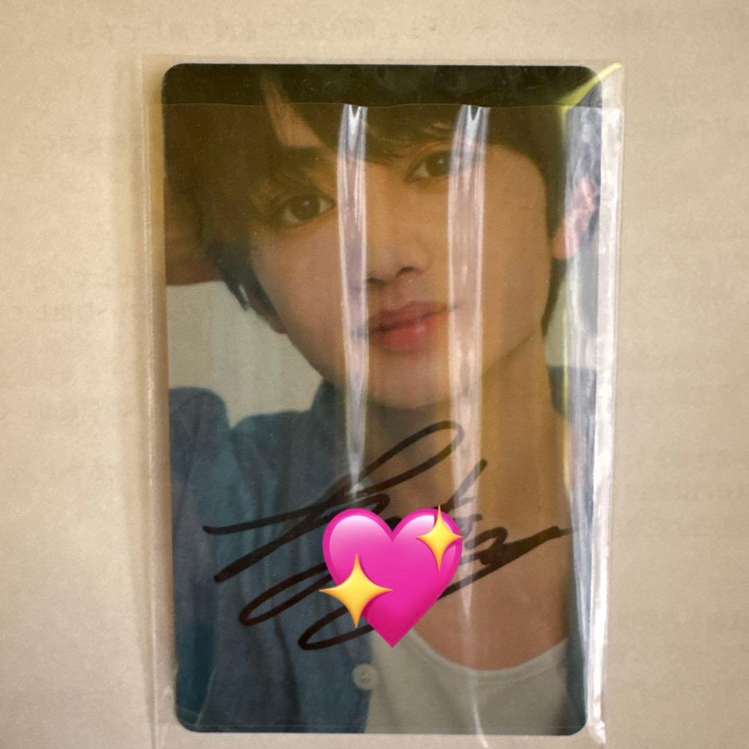 ICEx スタトレ　山本龍人　サイン入り