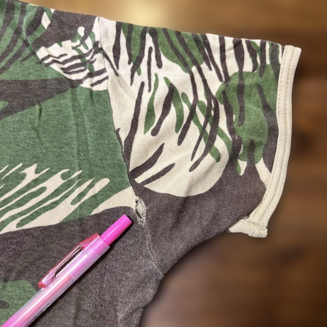 ローデシア迷彩Tシャツ、（Ｌサイズ）南アフリカ共和国製造