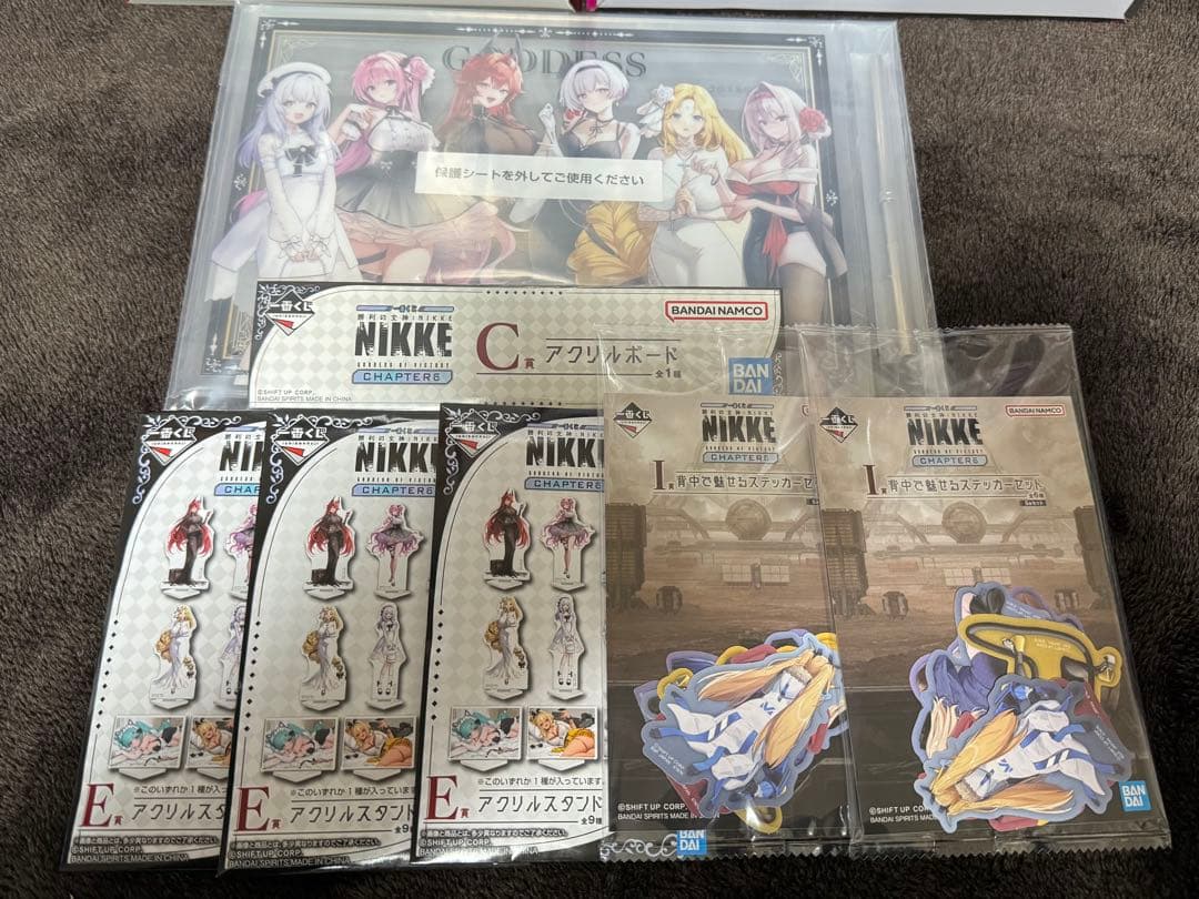 一番くじ　NIKKEニケ　A賞ラピ、ラストワン賞モダニアフィギュア他セット