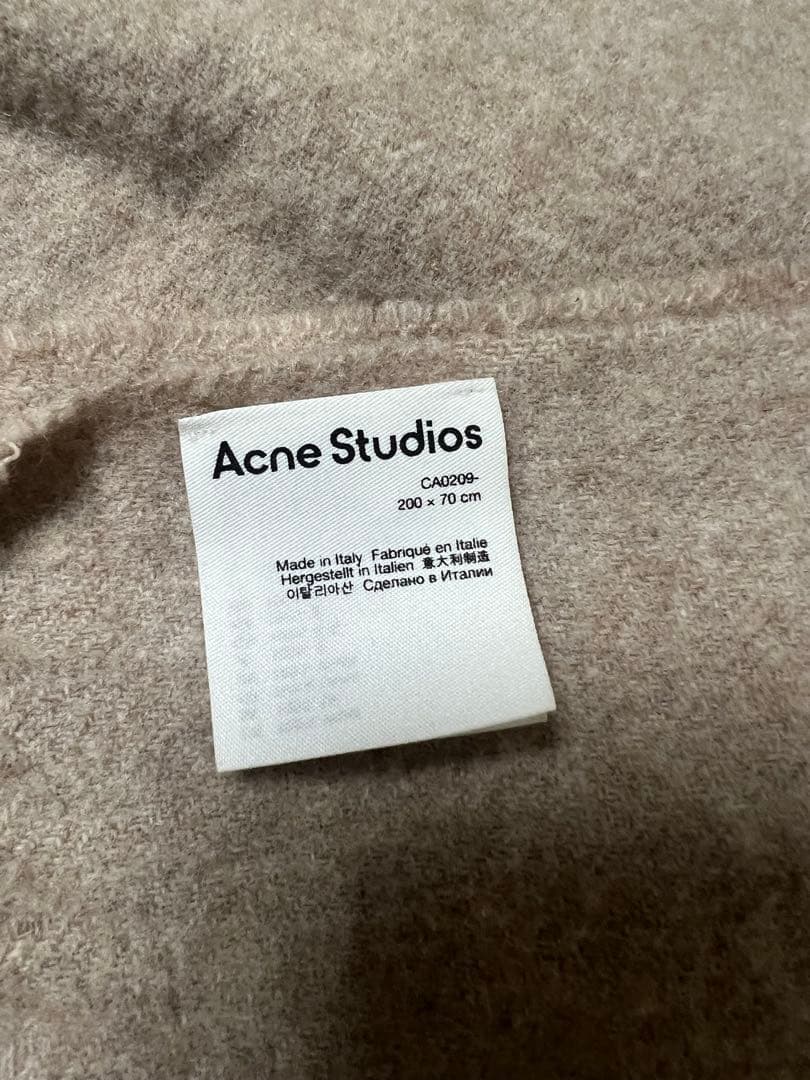 Acne Studios マフラー 200 x 70 cm