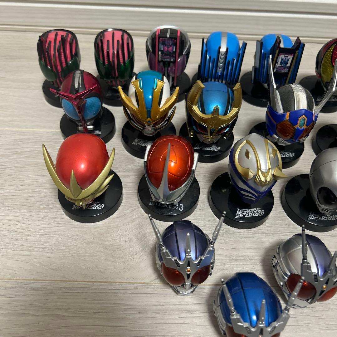 【希少品】食玩　仮面ライダー　ライダーマスクコレクション　ジャンク　プレバン限定