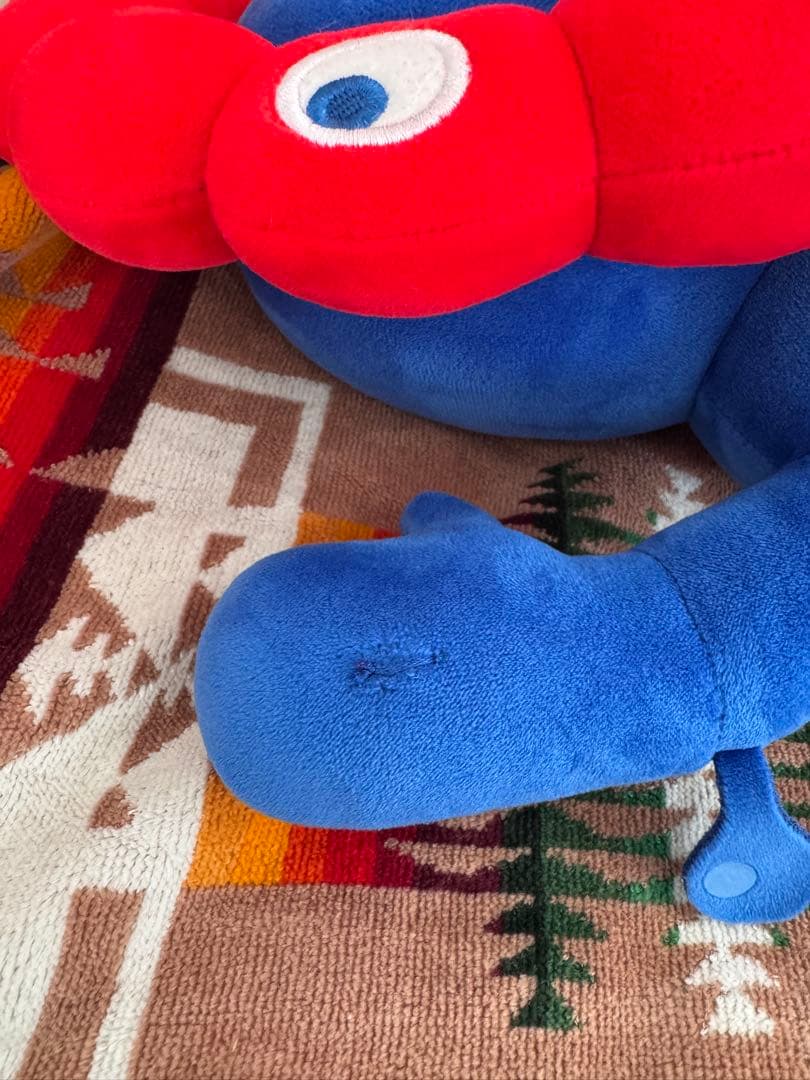 大阪・関西万博ミャクミャクくじ2等 寝そべりミャクミャク