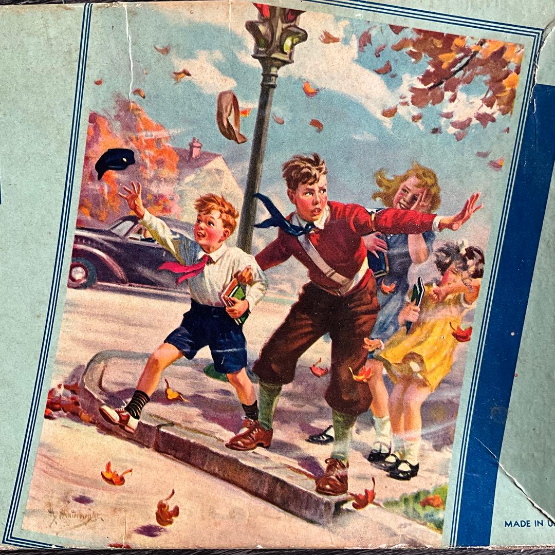 MILTON BRADLEY CO. アメリカ製 アンティーク ジグソーパズル