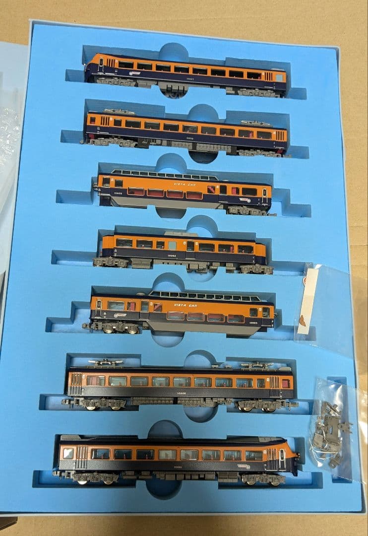 マイクロエース A1975 近鉄10000系 ビスタカー旧塗装 ７両セット