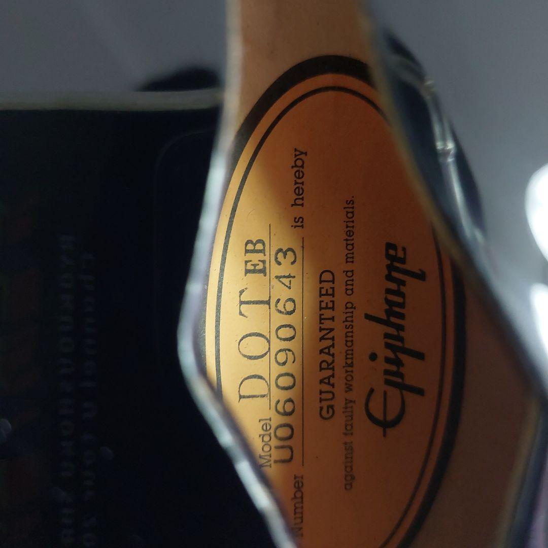 ギター Epiphone DOT EB YEC Bigsby