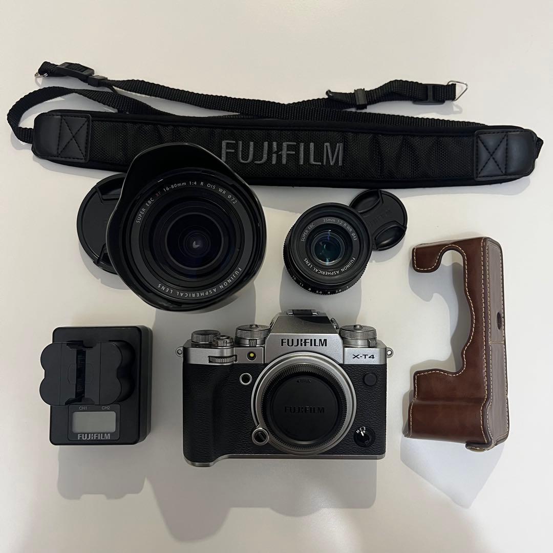 Fujifilm X-T4 カメラ本体・レンズ2本+その他セット