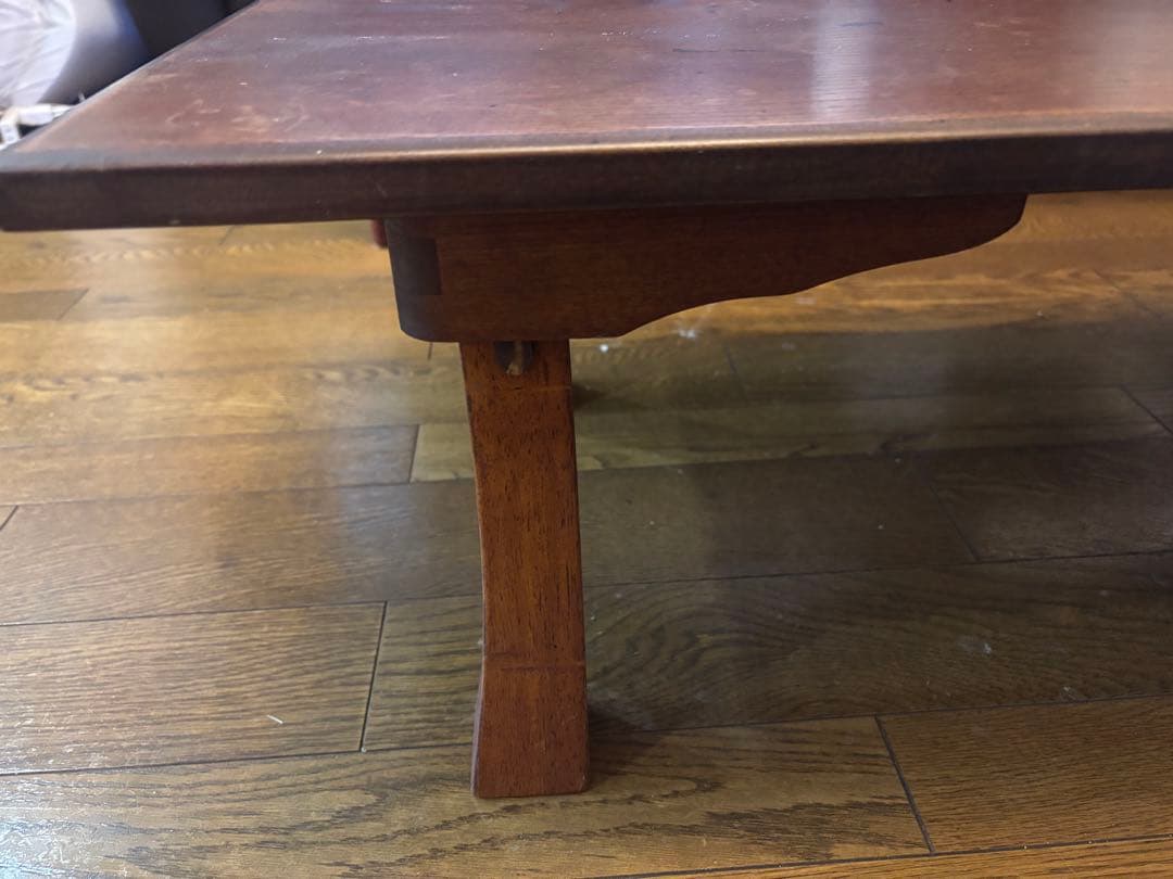 折りたたみ式木製座卓