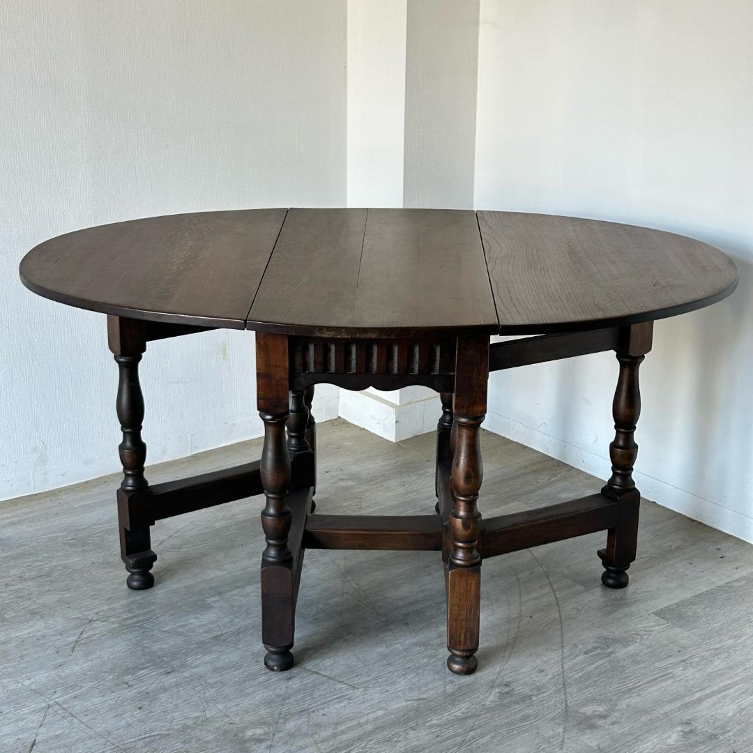 アンティーク 家具 ゲートレッグテーブルテーブル 1930年頃 英国製 552A