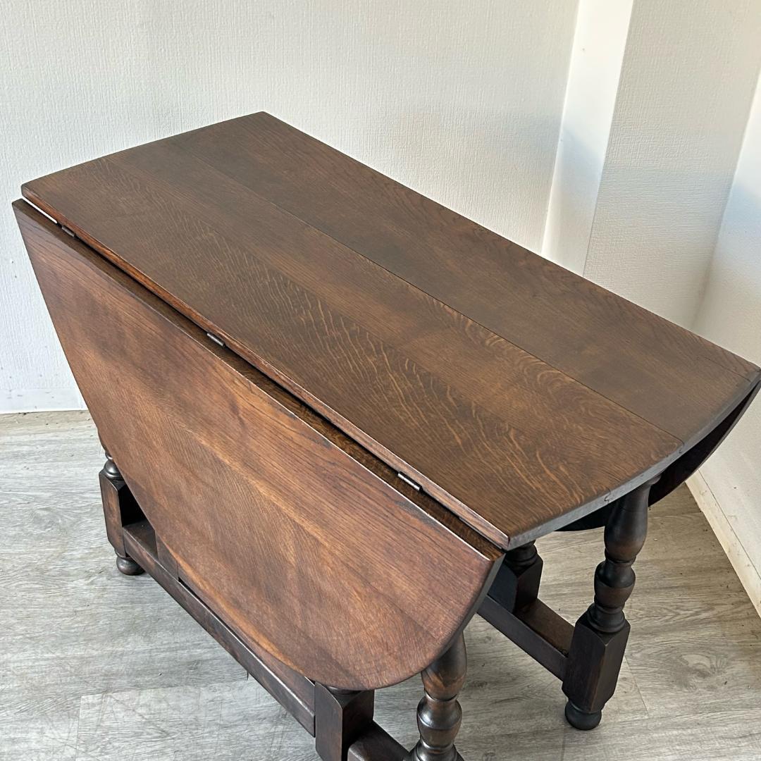 アンティーク 家具 ゲートレッグテーブルテーブル 1930年頃 英国製 552A