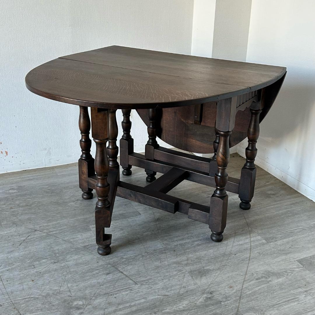 アンティーク 家具 ゲートレッグテーブルテーブル 1930年頃 英国製 552A