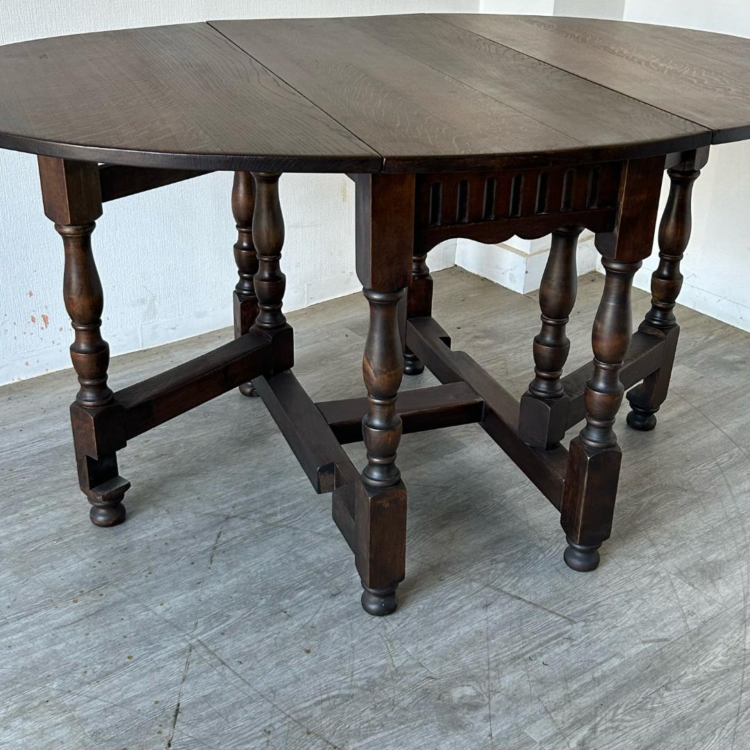 アンティーク 家具 ゲートレッグテーブルテーブル 1930年頃 英国製 552A