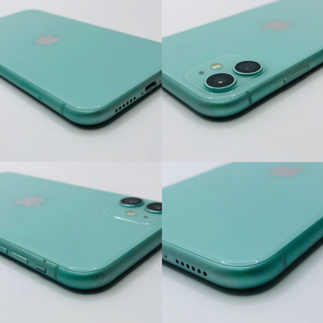 iPhone11 64GB SIMフリー グリーン 新品電池