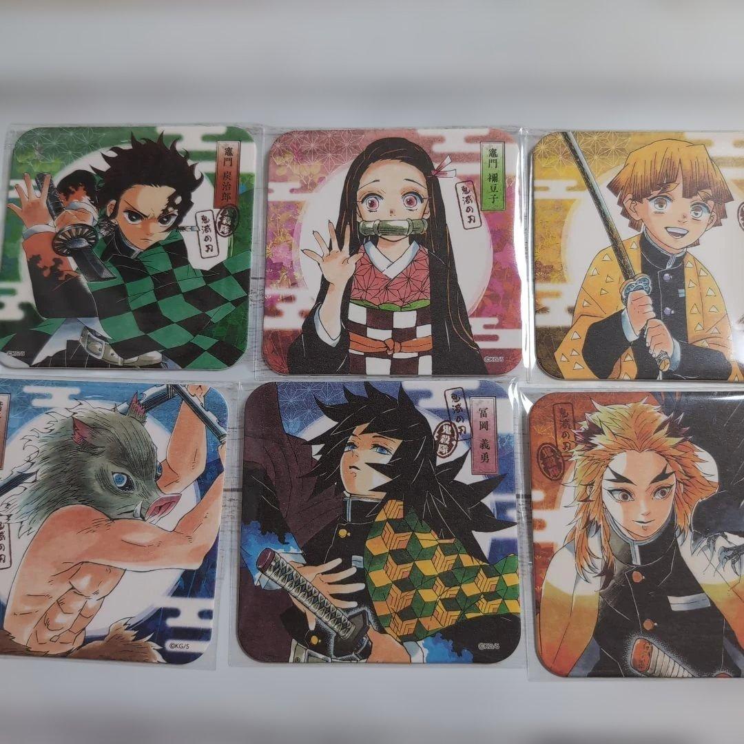 鬼滅の刃　アートコースター　第1弾　45種+BOX特典3種　コンプリート
