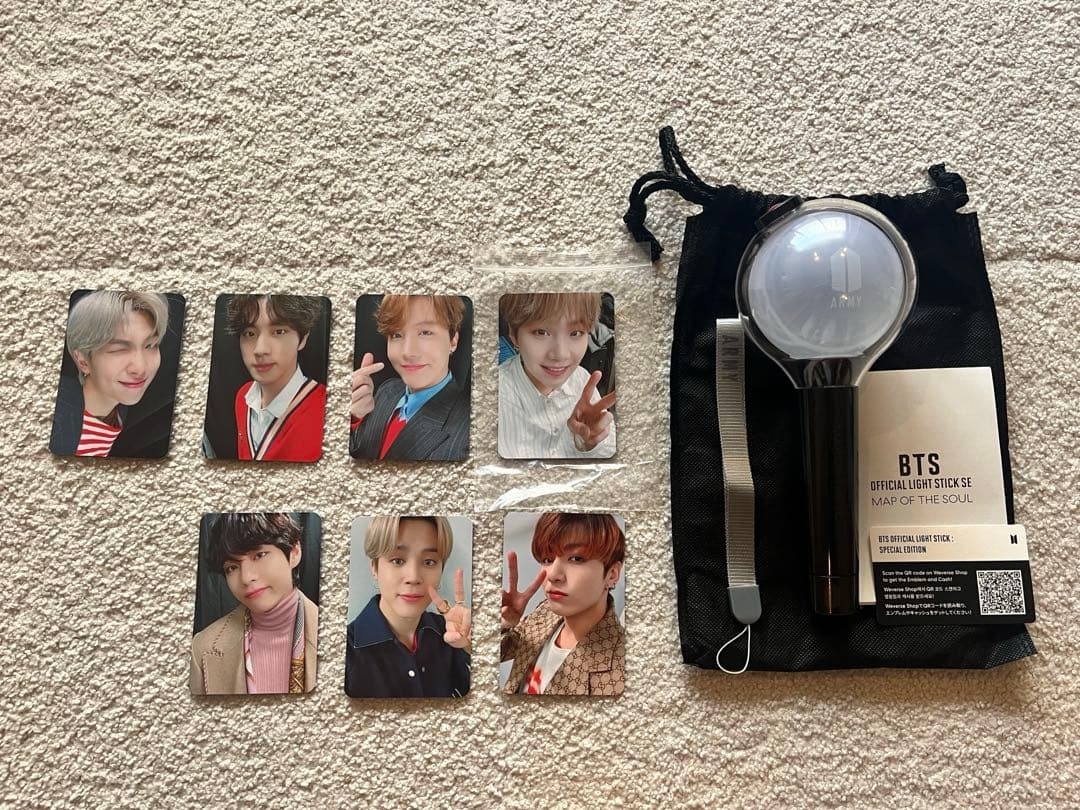 BTS Official アミボム+カードセット