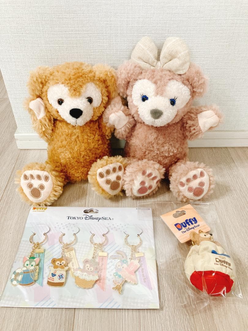ダッフィー　シェリーメイ　ぬいぐるみ　キーチェーン