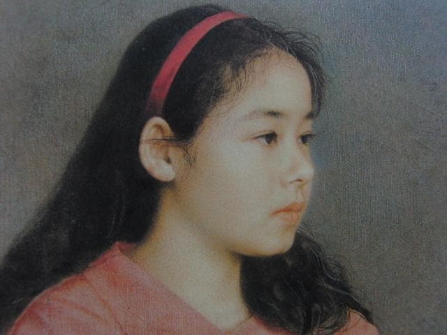 藤井　勉【あたたかな部屋】、希少画集画、状態良好、新品額装付