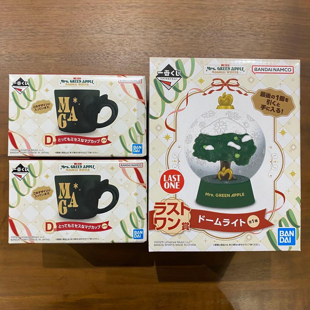【一番くじ Mrs. GREEN APPLE】ラストワン賞 D賞 マグカップ