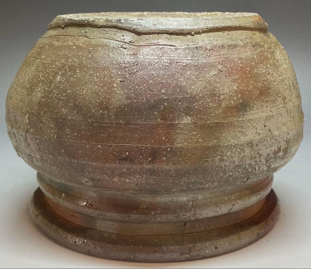 古備前　建水　茶道具　b9132