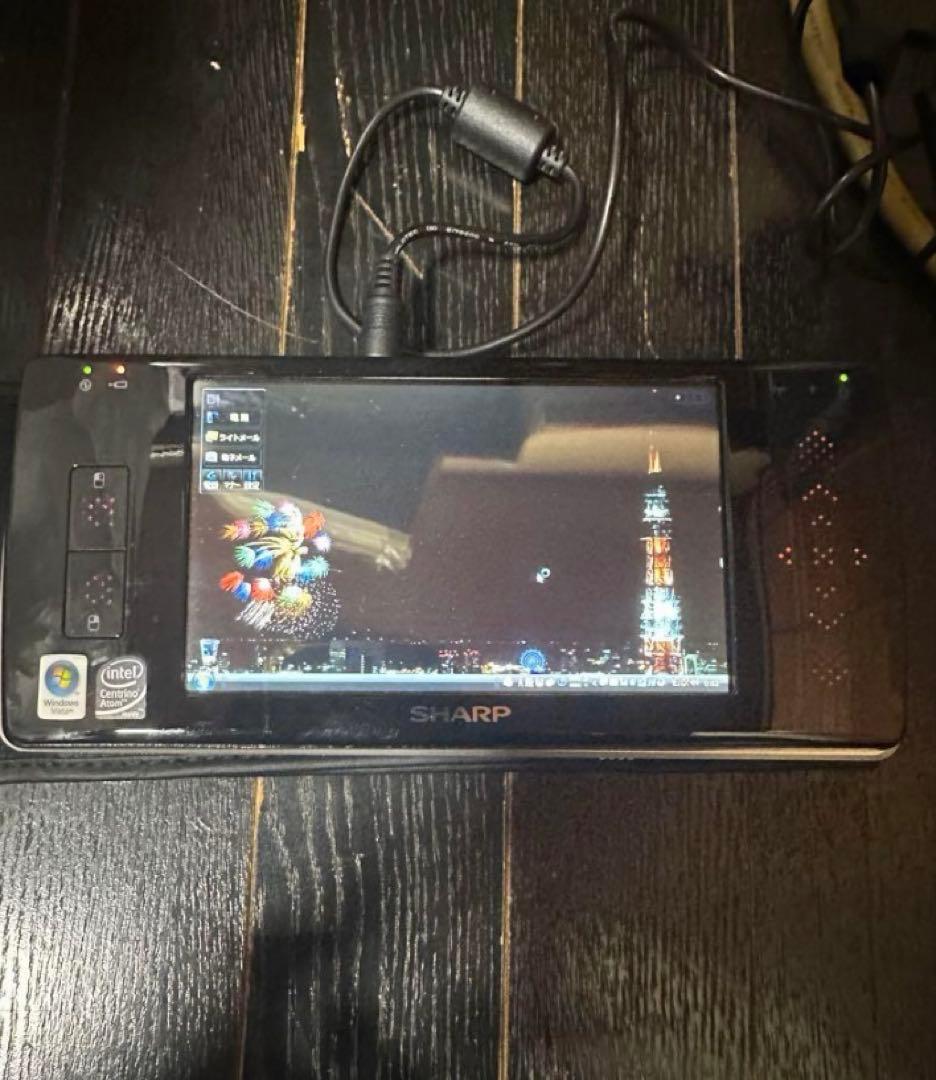 ほぼ新品　シャープ　ウィルコム　D4　本体一式　PC 携帯　スマホ　当時品