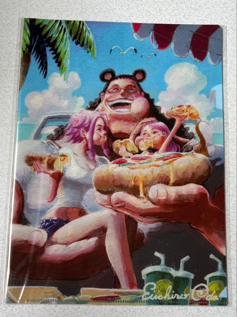 ワンピースマガジンVol.19 懸賞当選品 特製クリアファイル