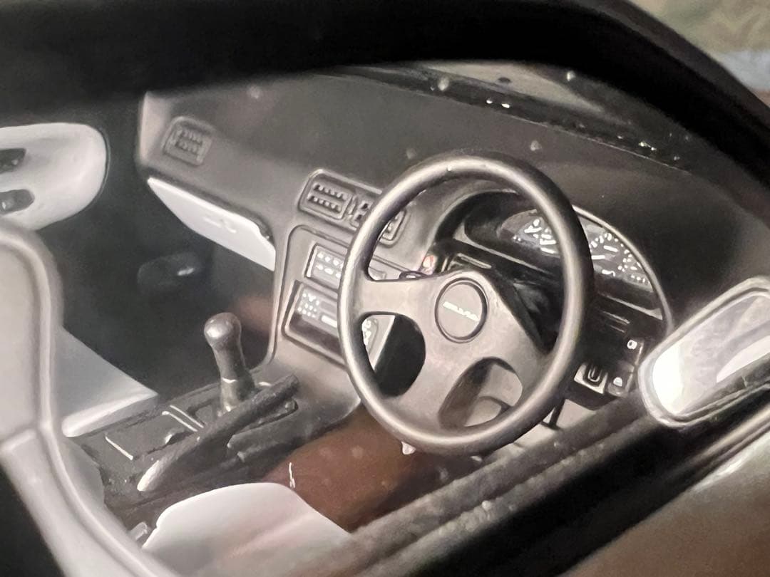 【激レア】京商　S13シルビア　ライムグリーン　1/18