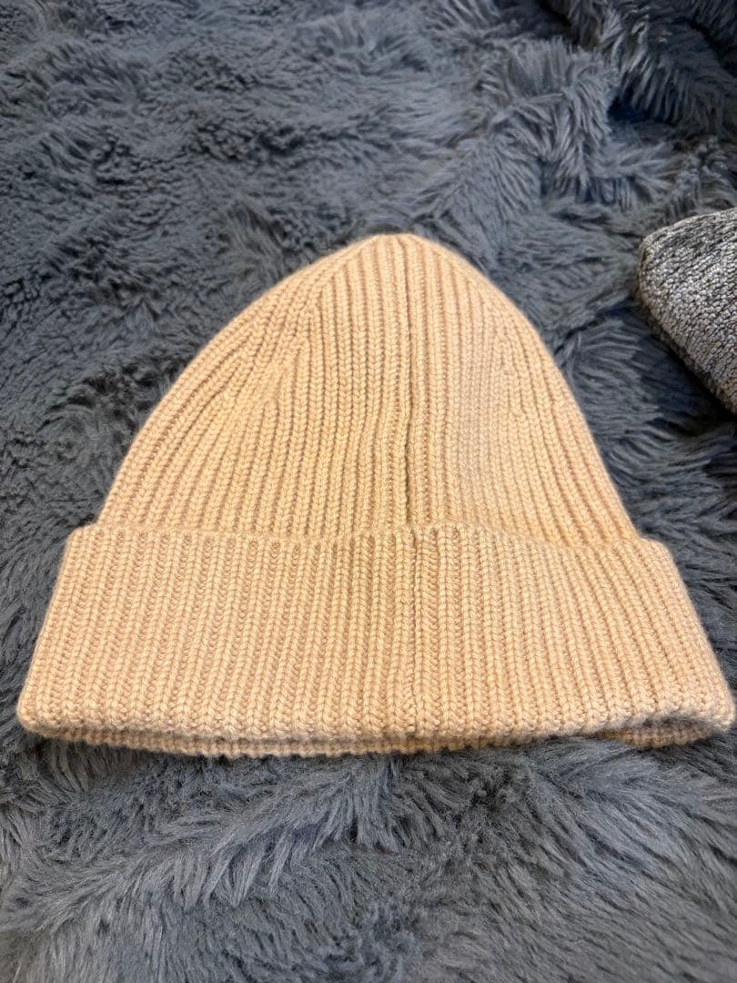 う*さ様 ルイヴィトンニット帽　ベージュ