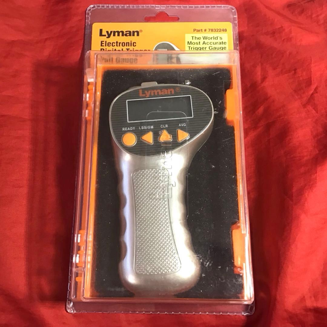 Lyman製　実物デジタルトリガープル計測器　新品