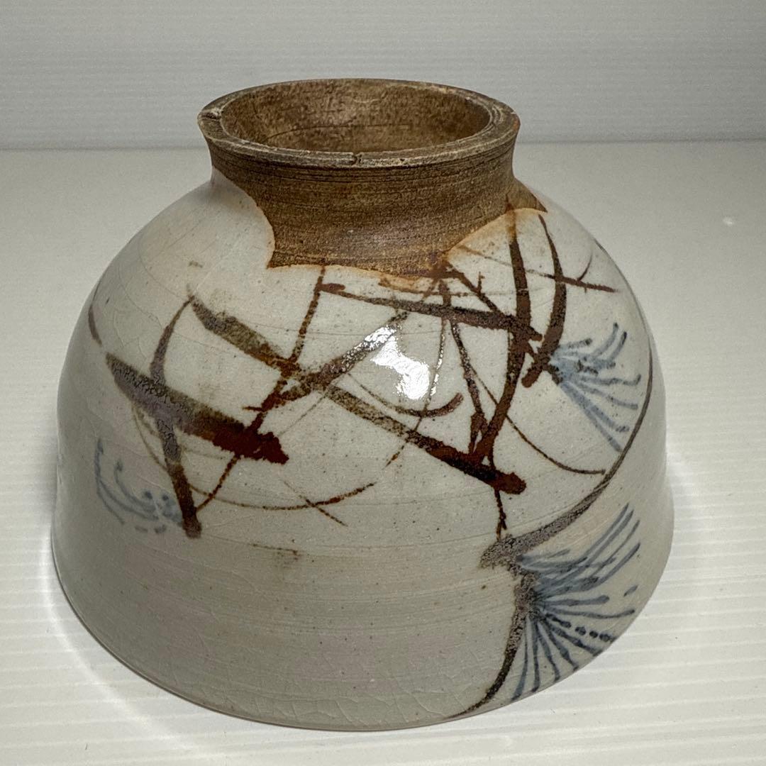 稲穂図 茶碗 骨董品 古美術