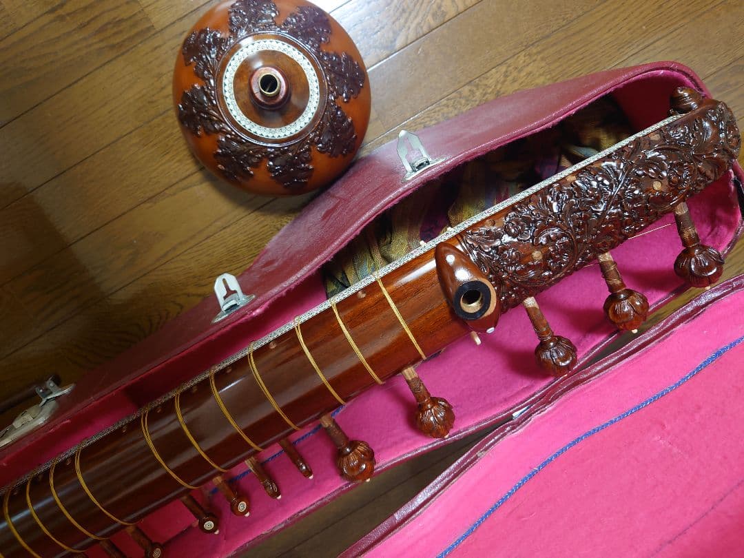 シタール ケース付き