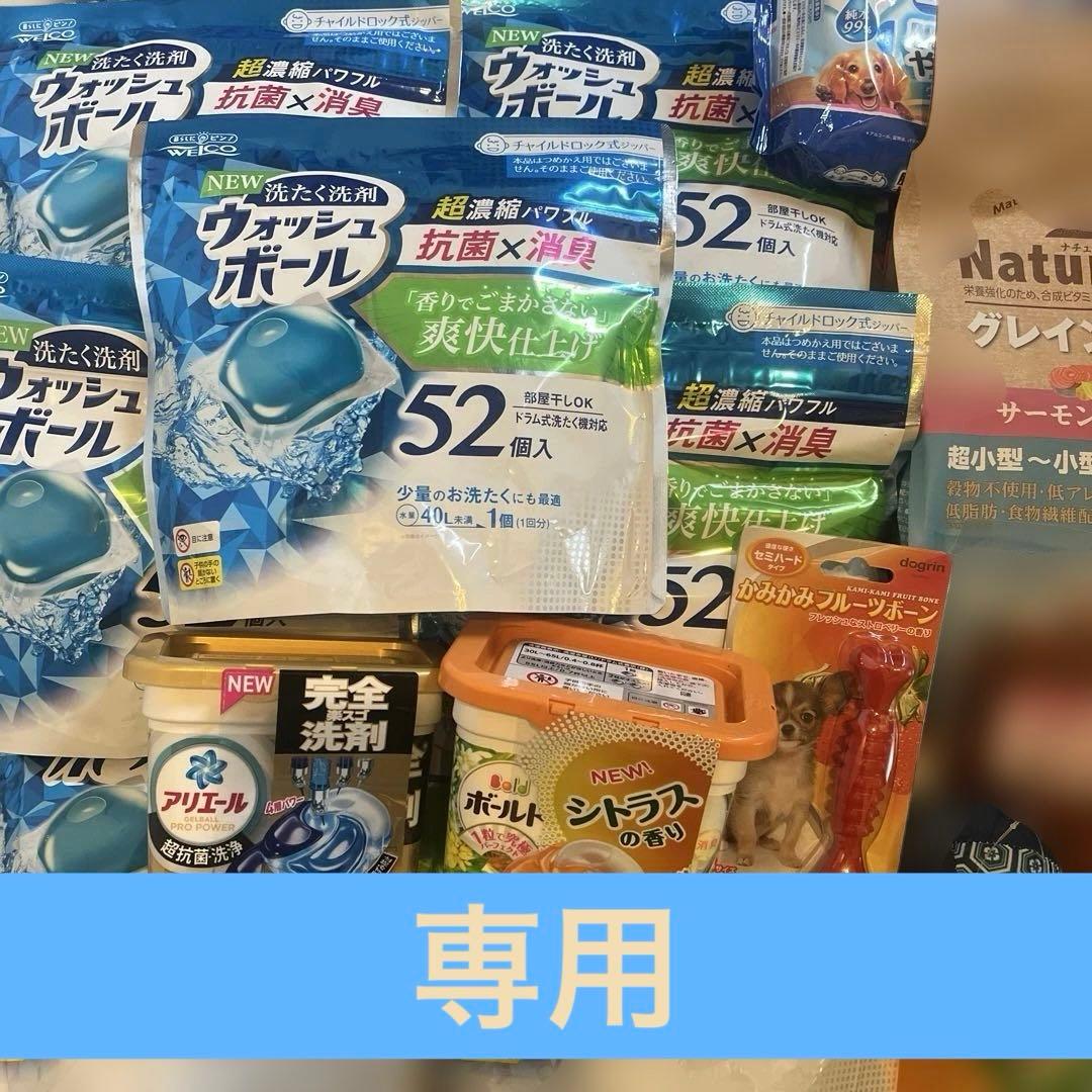 【専用】ボールドアリエールウエルコ ウォッシュボール、わんちゃんのごはんセット